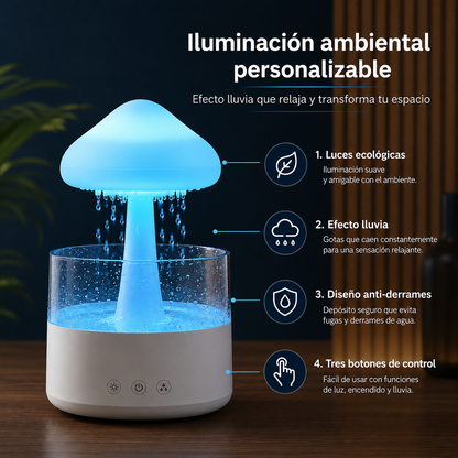 CloudRain  – Humidificador Relajante