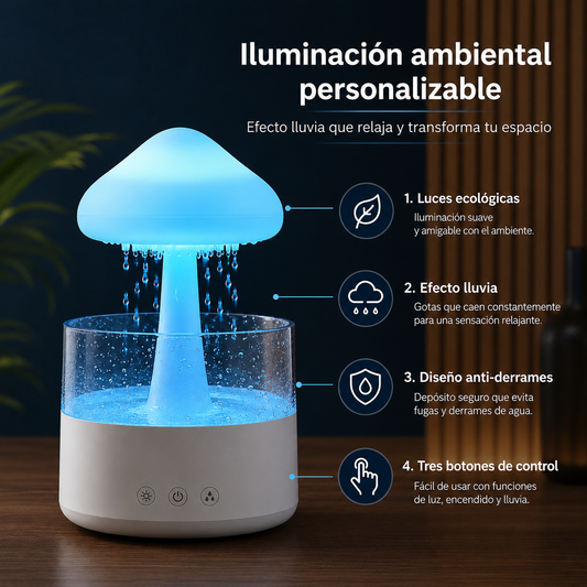 CloudRain  – Humidificador Relajante
