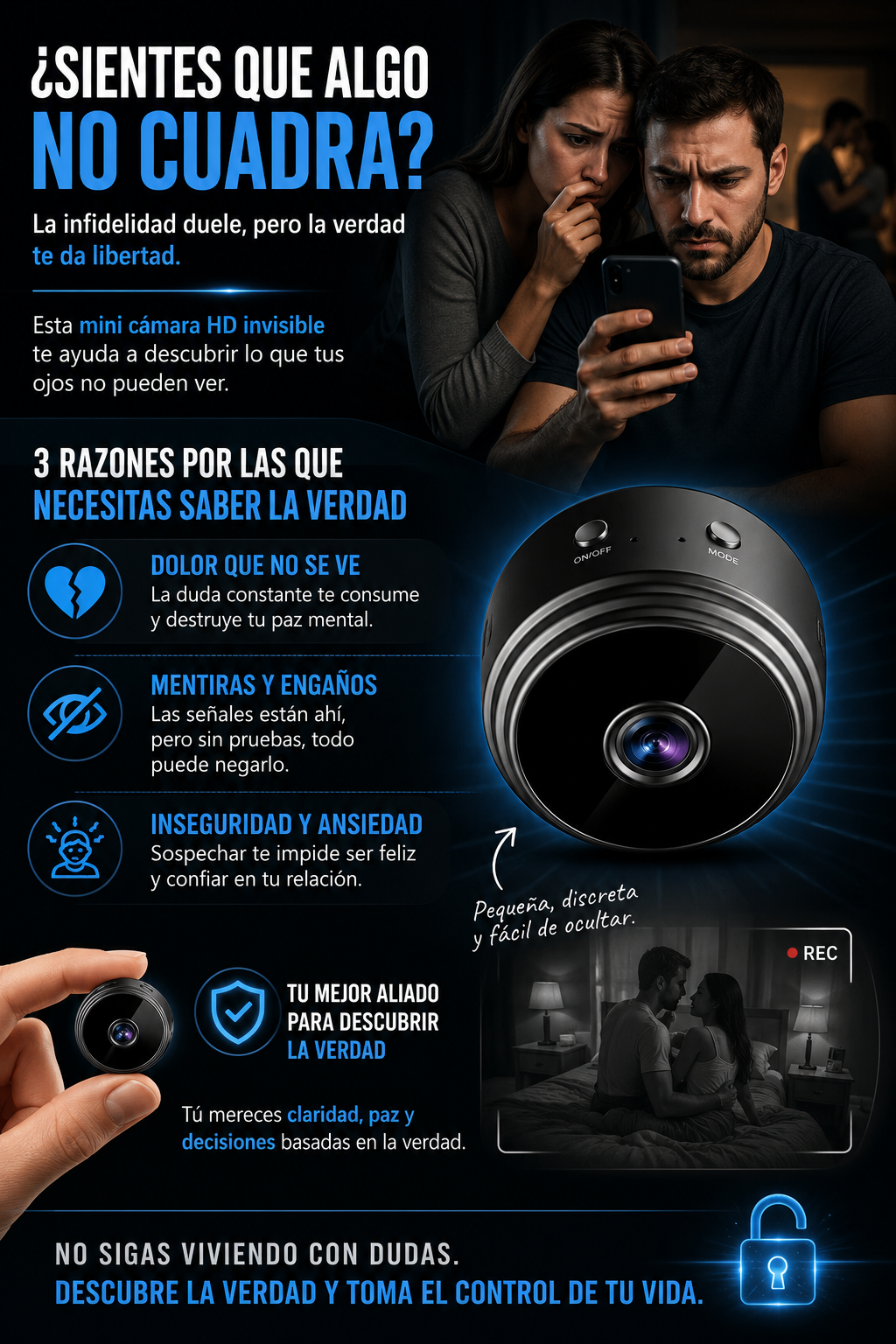 PROMO 2X1 Mini camara espia Ghostcam