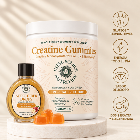 Creatine Gummies  +  Apple Cider Drops